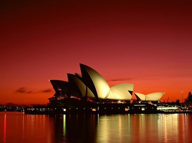 Sidnejas Opera  Austrālija... Autors: Naglene Pasaulē apbrīnojamākās celtnes