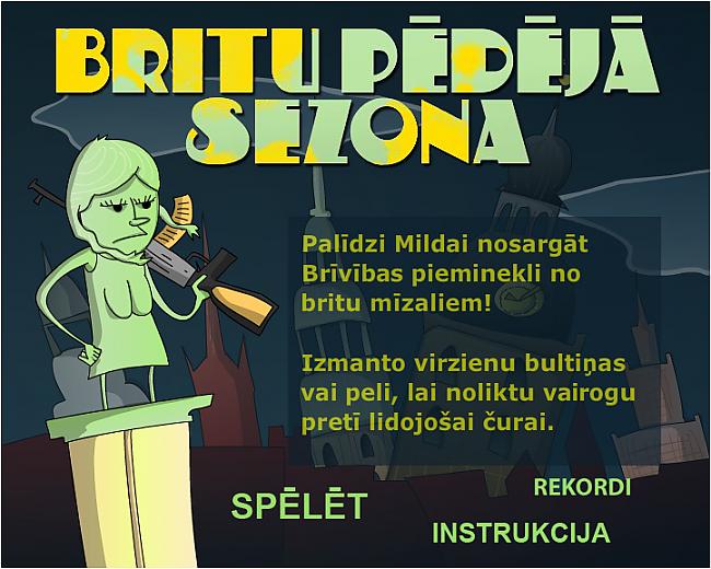  Autors: Skumbrija Flash spēle ''Britu pēdējā sezona'�