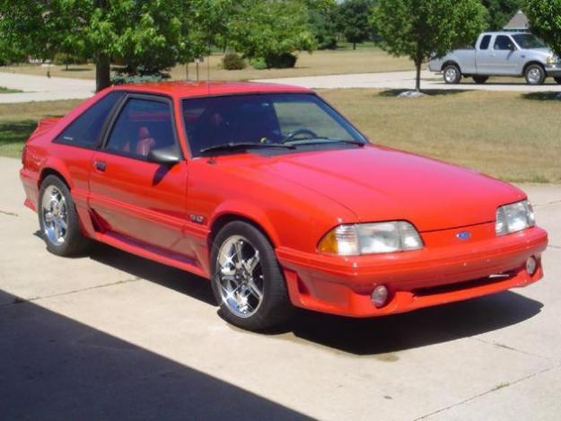 1991 Autors: Mo42 Ford Mustang evolucija bildes