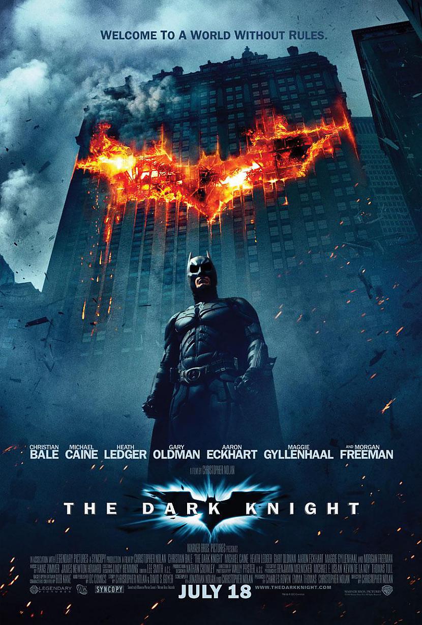 6 The Dark Knight Tumšais... Autors: Hindenburg Ienesīgāko filmu Top 10