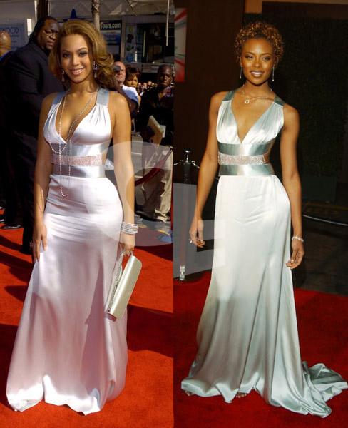 Beyonce vs Eva Pigford Autors: MarieSirius The same outfit.