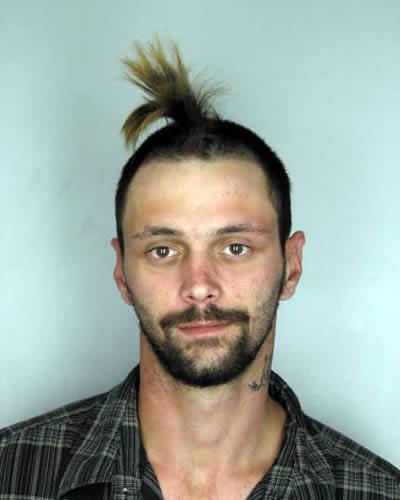 Michael LaPlant  aizturēts par... Autors: tifaanija Most Unfortunate Haircuts & mustache