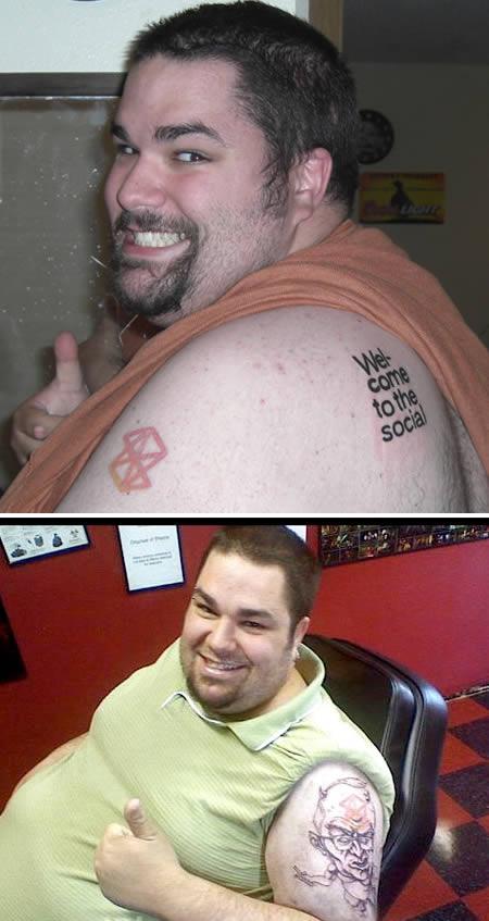 Šitais džeks ir milzīgs... Autors: tifaanija Before/After Tattoos