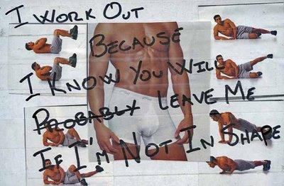 I work out because I know you... Autors: GV666 PostSecret (1.daļa)