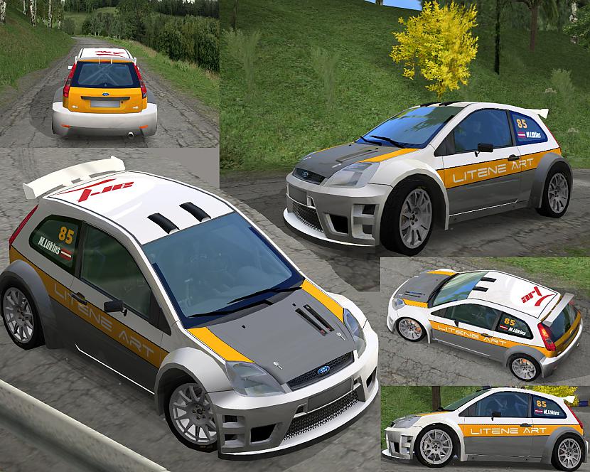 Ford Fiesta S2000... Autors: Rupucss Richard Burns Rally - simulators vai arkāde?