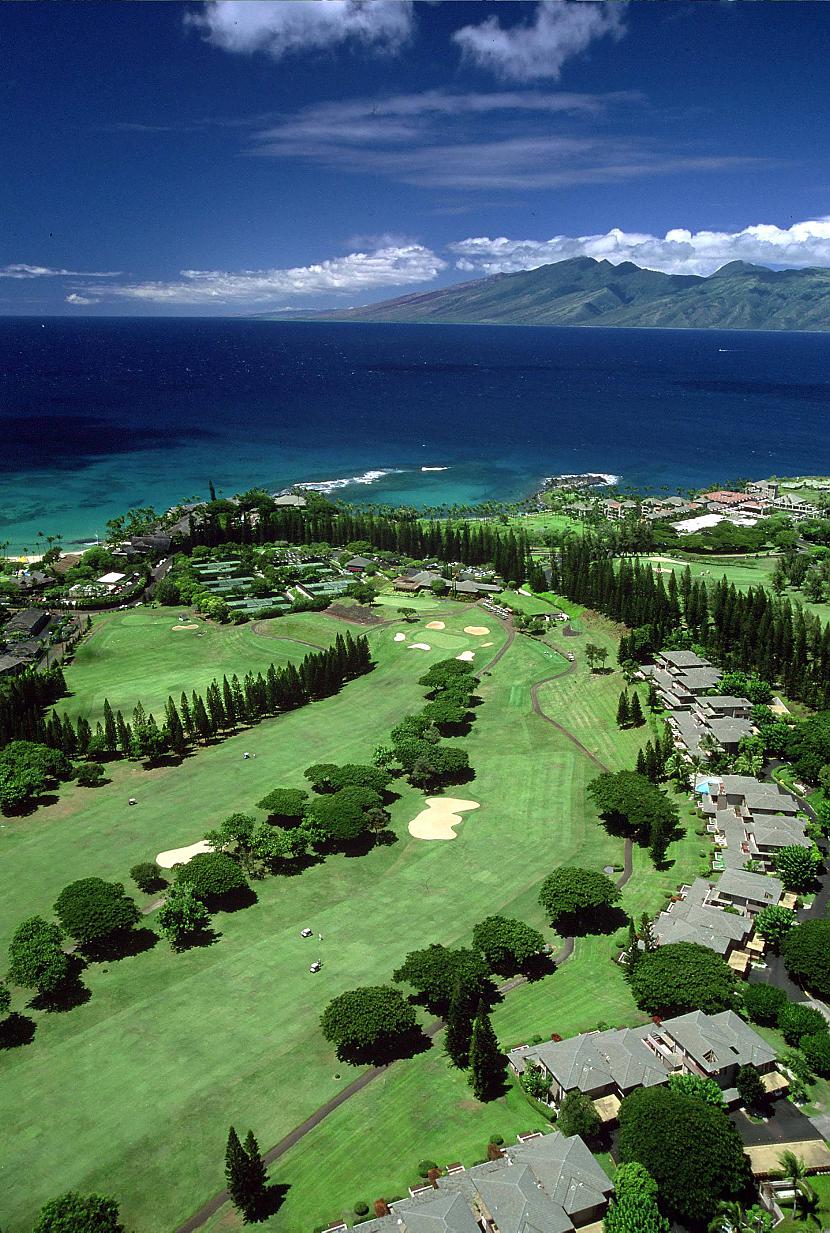 Uzspēlējiet golfu pie Kapalua... Autors: Fosilija Havaju salas