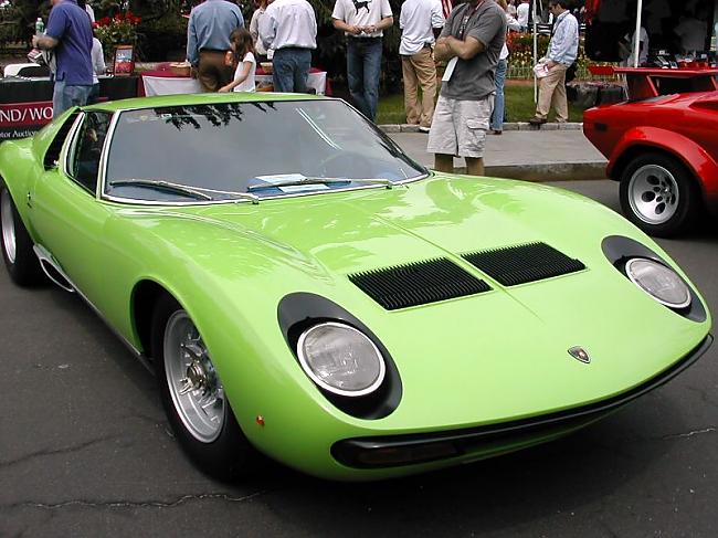 Miura P400SVpopulārākais... Autors: GET MONEY Lamborghini Miura