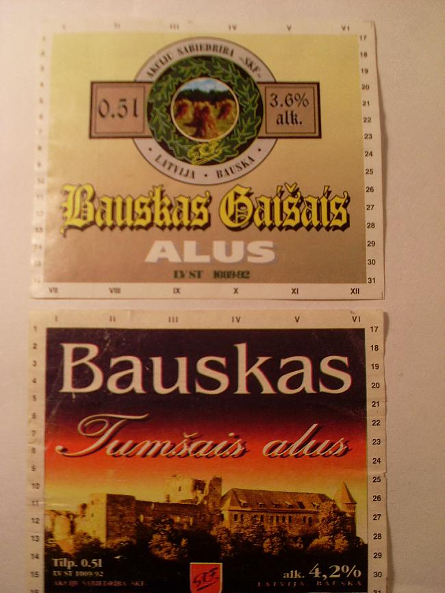  Autors: HCpiile Bauskas alus etiķetes