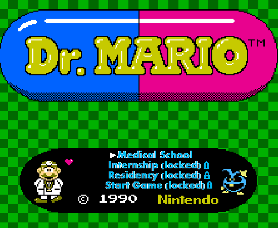 Pirms spēlē Drmario ir... Autors: NarY Ja spēles būtu reālākas...