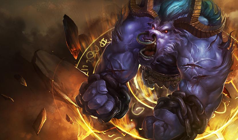 Alister the minotaur Autors: gun14 League of Legend Best Game Ever!!!