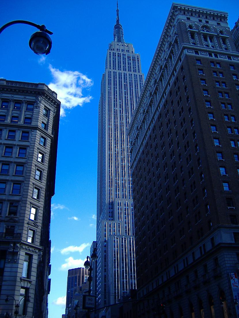 Debesskrāpja kopējais augstums... Autors: EV1TA Empire State Building.