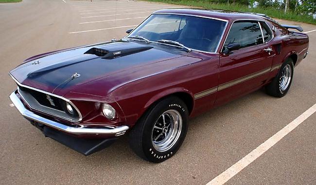1969gada Ford MustangFords... Autors: SJayDee TOP 10 pasaulē skaistākie auto, kuri jebkad uzbūvēti!