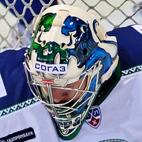 Edgars Masaļskis Jugra Autors: Fosilija KHL vārtsargu maskas