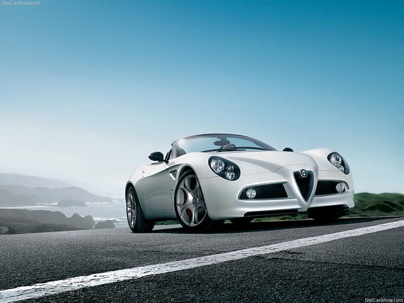 8C Spider iznāca 2009 gadā Autors: Jsssii Alfa Romeo 8C Competizione