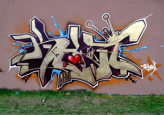  Autors: Fosilija KlarkKent graffiti art