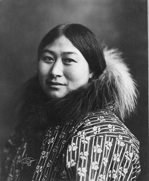Sieviete eskimoss Autors: Sabana Mongoloīdu rase.