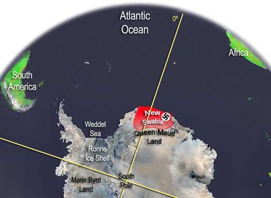 Jaunā Švābija vai tiešām... Autors: Bucitis1 Antarktīda, jeb celš uz pazemes valstību?