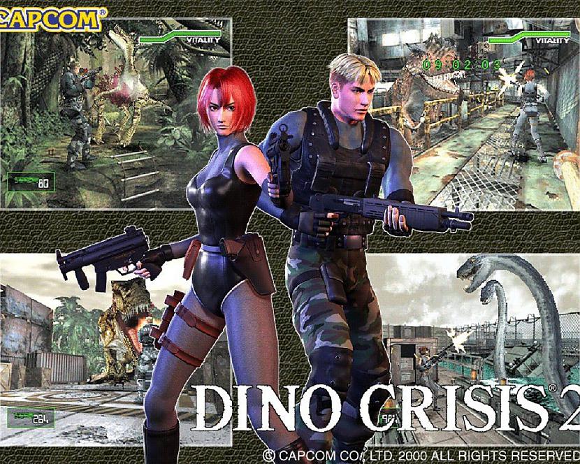 DINO CRISIS 2  žanrssurvival... Autors: SlyDave18 Zaj***** "nostalgia" spēlītes? ir b** risinājums!