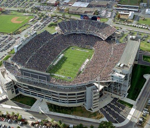 5 vietaBeaver stadium Mājvieta... Autors: filips811 10 Lielākie sporta stadioni pasaulē