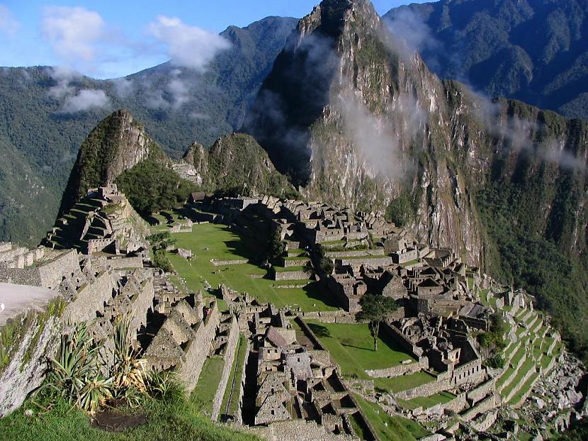 Peru Maču Pikču Senā pilsēta... Autors: Fosilija Mūsdienu jaunie pasaules brīnumi