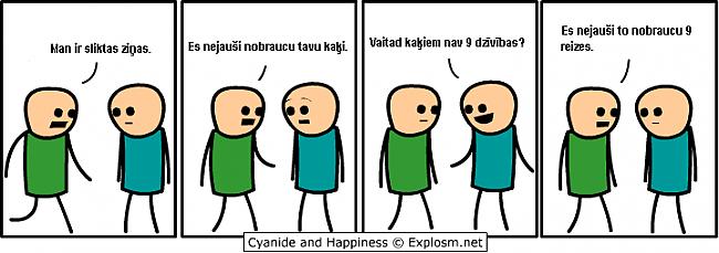  Autors: Chesterz Cyanide & Happiness (Latviski)