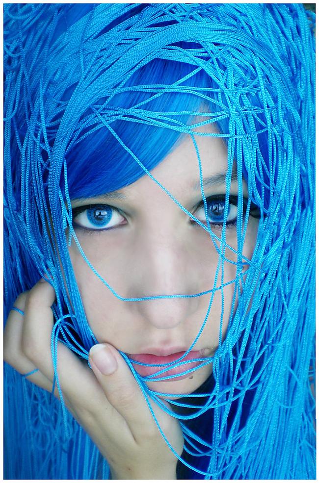 Karaliski zils bagātība... Autors: laaacene Blue Hair - They Like To Be Different ^^