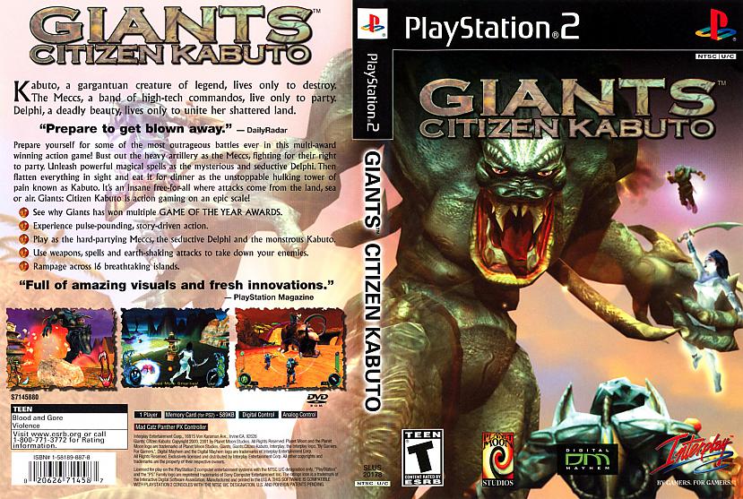 Giants Citizen Kabuto Autors: Ralpyy Labas Spēles 4