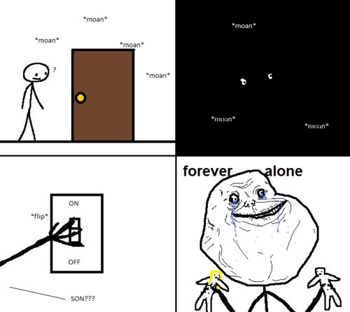  Autors: scratchy Forever ALONE komiksi