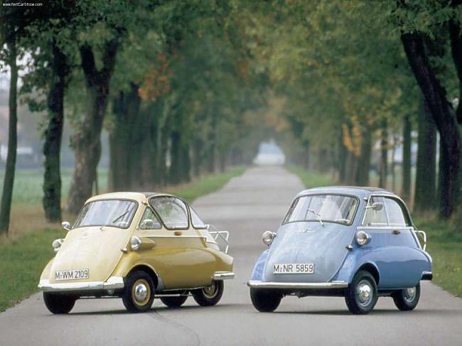 1955 gada   BMW Isetta Vai nav... Autors: Ekskluzīvais Varu derēt kad nēsat redzējis kaut vienu no šiem Bmw !..