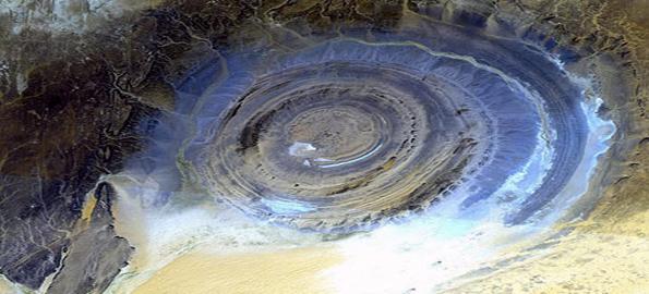 Sahāras acs Šis apļveida... Autors: SeReO Ģeoloģiskās dīvainības.