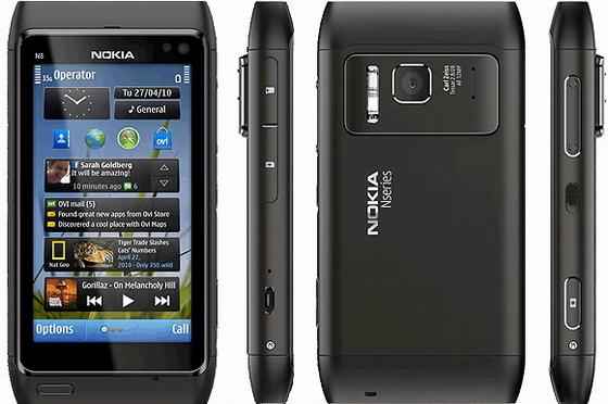 2Nokia N8 16 GB iebūvētā640 x... Autors: Alpine9911 Jaudīgu telefonu Top 5 elite.