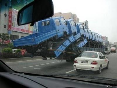 Ja tev trūks vietas kravai tu... Autors: Nāriņš Tikai Ķīnā!