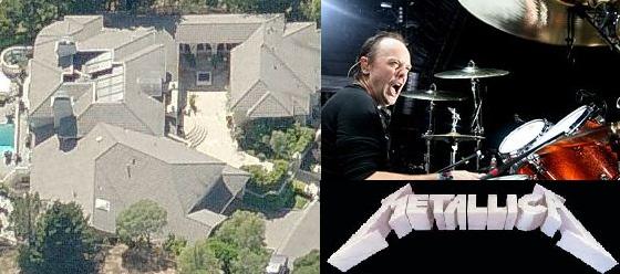 Lars Ulrich grupas Metallica... Autors: Nagla11 Rokzvaigžņu mitekļi.