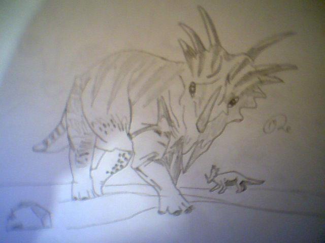 Triceratops Autors: Voxitude Mani zīmējumi 2