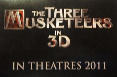 Trīs Musketieri 3D teātros... Autors: fanss Top 10 gaidītākās filmas/multenes 2011.