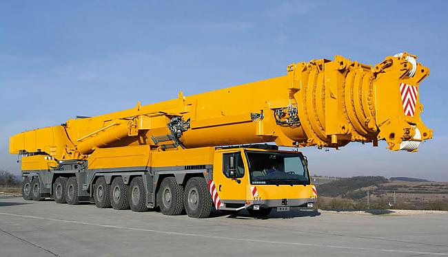 Liebherr LTM 1120091  Ar šo... Autors: DNZNLO Pasaulē lielākie mehānismi