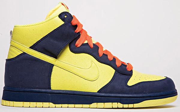 Dunk Hi Yellow Navy Blue Makes... Autors: redf0xs Nike shoes 3 - modeļu nosaukumi