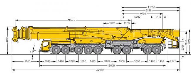  Autors: edzuls Worlds Most Powerful Mobile Crane - Liebherr LTM 11200-9.1