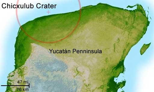 Čikšulubas krāterisJukatanas... Autors: Fosilija Lielākie meteorītu krāteri pasaulē