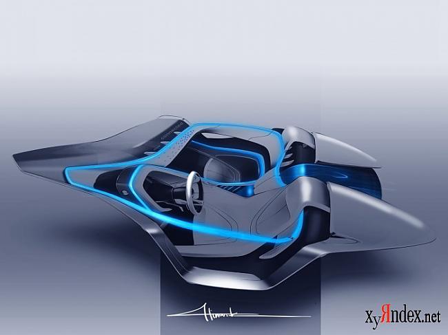  Autors: Fosilija BMW Vision ConnectedDrive Concept.