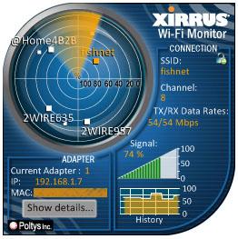 Xirrus WiFi Monitor... Autors: The Dictator noderīgi Windows Vista,7 gadžeti