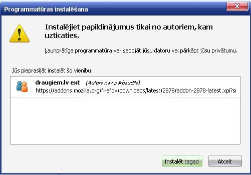 tad paraadiisies spraudnja... Autors: reiniso Kā pievienot draugiem.lv ext add-ons