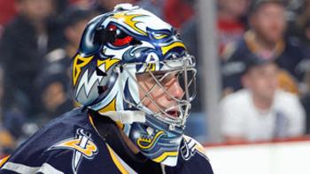 13 Ryan Miller Autors: Pacantruška 50 skaistākas vārtsargu ķiveres NHL vēsturē