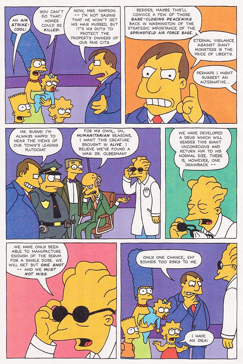  Autors: plastic bag Simpsonu komiksi.