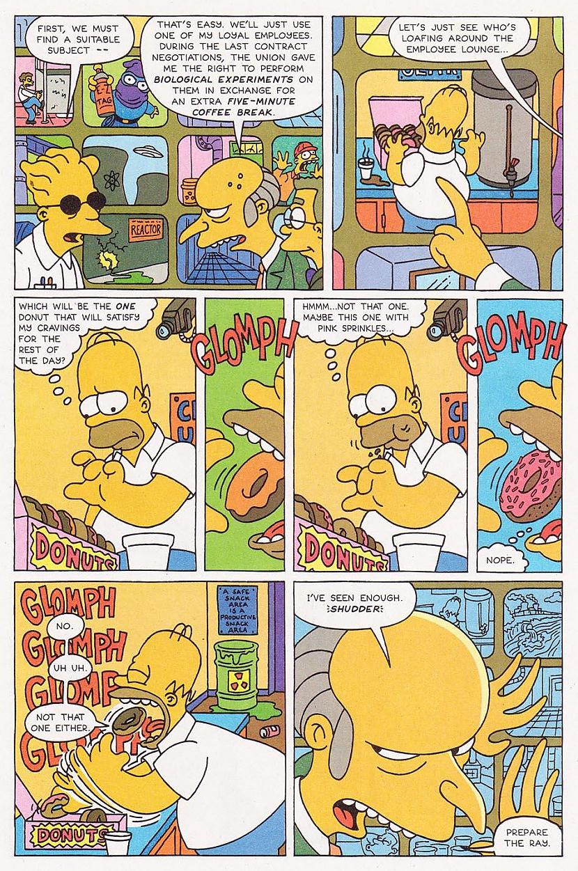  Autors: plastic bag Simpsonu komiksi.