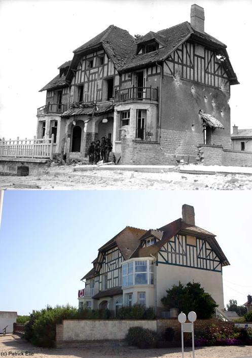Tipiska Normandijas māja Autors: zirnekļcūks Normandy 1944: tad un tagad