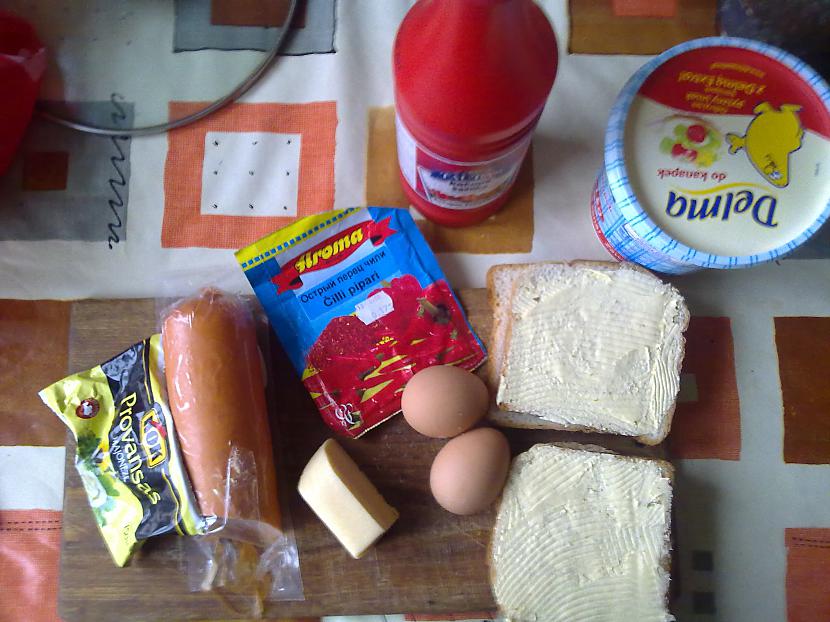 Jums vajadzēs sieru desu... Autors: Marilyn Super Maizītes