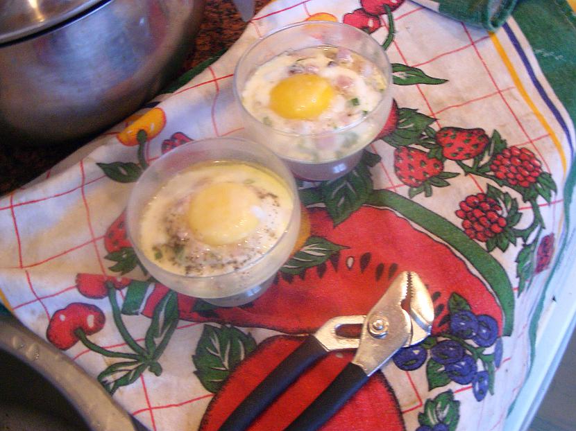 Ar virtuves stangām vai manā... Autors: Ivarocks Vārītceptas olas.