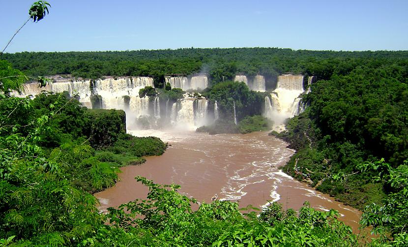 Iguazu Falls BrazilArgentina... Autors: Elinish Skaistakas vietas pasaulē