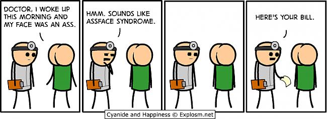  Autors: AwesomeOne Cyanide & happiness